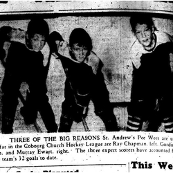 1958-12-11 Hockey -CCHL PeeWees pic