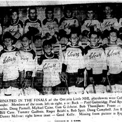 1959-04-09 Hockey -CCHL Mites team photo