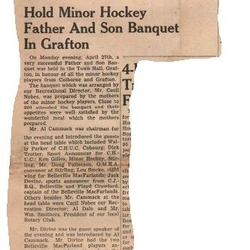 1959-04-30 Hockey -Dinner-Colborne Chronicle