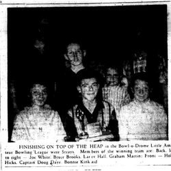 1959-05-07 Bowling -Little Amateur League Champs