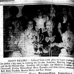 1959-05-14 Bowling -Ladies Academy League Winners