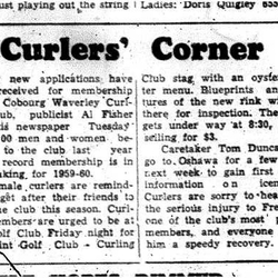 1959-10-22 Curling -More registrations for Waverly Club