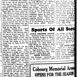 1959-10-22 School -CDCI Football Seniors vs Kenner