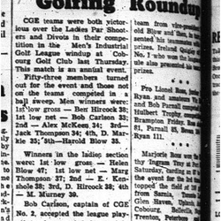 1960-09-15 Golf -Mens Industrial League