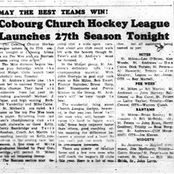 1960-11-03 Hockey -CCHL launches-team coaches listed