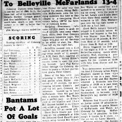 1961-01-05 Hockey -Juniors vs McFarlands