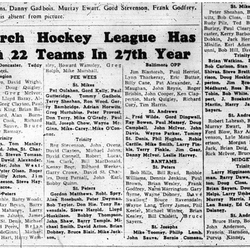 1961-02-16 Hockey -CCHL Team players