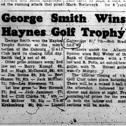 1961-09-27 Golf -George Smith wins closing Haynes trophy