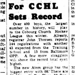 1961-10-26 Hockey -CCHL registrations