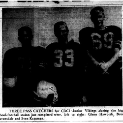 1961-10-26 School -CDCI Football receivers