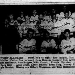 1962-02-07 Hockey -CCHL Midget AllStars team photo