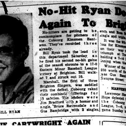 1962-06-28 Baseball -Bantam Ryan no-hitter