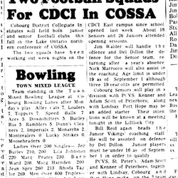 1962-09-12 School -CDCI Football Seniors & Juniors preparing