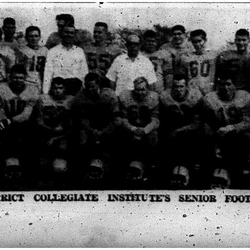 1962-11-14 School -CDCI Football team