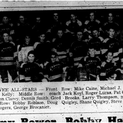 1963-01-30 Hockey -PeeWee All-Stars team photo w-names