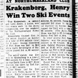 1963-01-30 Skiing -Northumberland Ski competitions