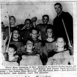 1963-04-03 Hockey -CCHL Trinity Mites win Division