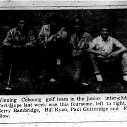 1963-08-28 Golf -Junior team vs PH