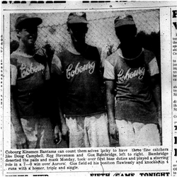 1963-09-04 Baseball -Bantam catchers