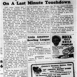 1963-10-23 School -Football CDCI East vs Lindsay