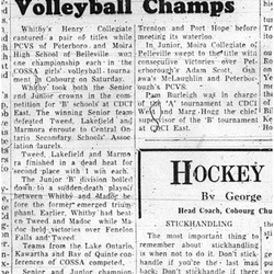 1963-11-18 School -Volleyball CDCI East & CDCI West Tourney