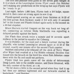 1972-04-20 Hockey -Cougars JrC Game4 loss to Leamingtom -Windsor Star