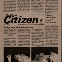 1979-08-08 Lawn Bowling - Colborne Citizen