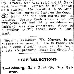 1900-05-26 Horse Racing -Cobourg-TO Star