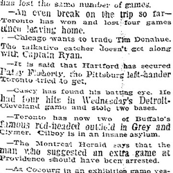 1900-06-22 Baseball -Cobourg vs PH-TO Star