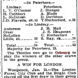 1901-01-31 Curling -Ptbo Thistles to Tankard at Cobourg-TO Star