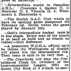 1902-01-07 Hockey -PH propses refs vs Cobourg-TO Star