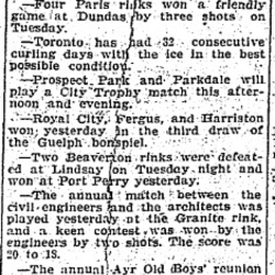 1902-02-20 Curling -Cobourg vs Toronto-3 rinks-TO Star