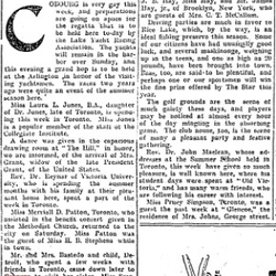 1902-07-26 Yacht Racing -Dances and golf at Cobourg races-TO Star