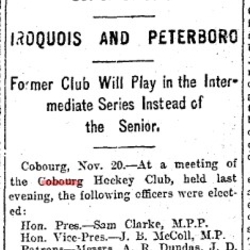 1902-11-20 Hockey -Cobourg Club elects Executive-TO Star