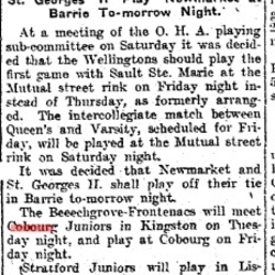 1903-02-02 Hockey -Jrs to play Kingston-TO Star