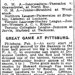 1903-02-05 Hockey -Jrs vs Kingston game 1-TO Star