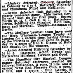 1903-09-14 Baseball -Cobourg vs Lindsay-TO Star