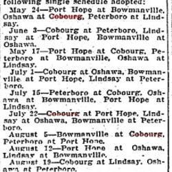 1905-05-15 Baseball -Midland League Schedule Revised