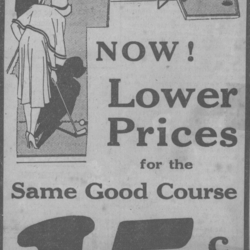 1931-07-01 Golf -Miniature Golf ad