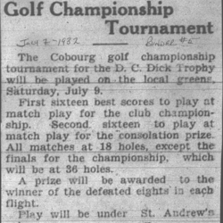 1932-07-07 Golf -Club championship next