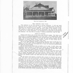 1948-01-01 Golf -Cobourg Golf Club History Pg1