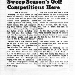 1951-10-18 Golf -Juniors win Club Championship