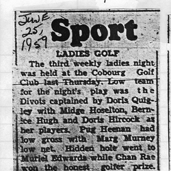 1959-06-25 Golf -Results