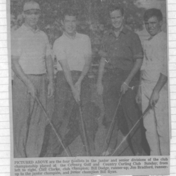 1964-08-24 Golf -Finalists in Club Championship