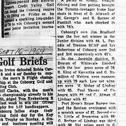 1964-09-02 Golf -Junior Invitational Tournament