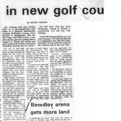 1972-05-19 Golf -Vote to Amalgamate Cobourg and PH Clubs