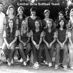 Central Girls Softball