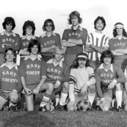 East Soccer Team ca 70s