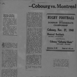 Football -Galloping Ghosts -1948 -B12-Playoffs