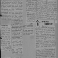 Football -Galloping Ghosts -1951 -A10-season